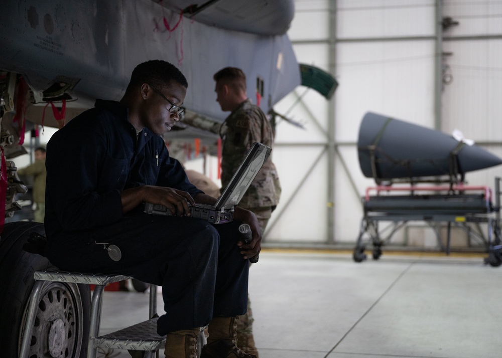 DVIDS - Images - Liberty Airmen perform routine phase inspection [Image ...
