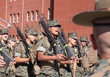 Mike Company Close Order Drill