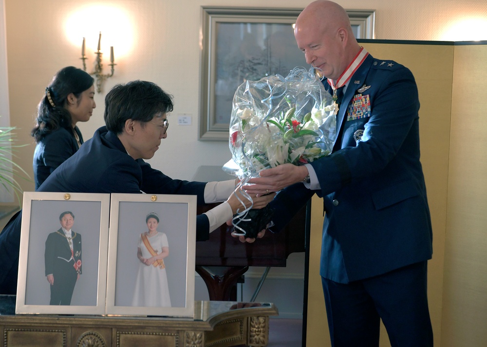 MG Carey Order of the Rising Sun