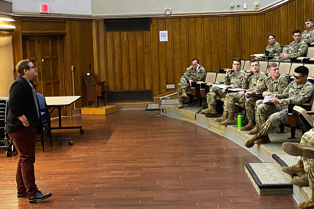 Cadets explore diplomatic tactics during MWI event