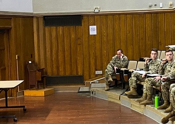 Cadets explore diplomatic tactics during MWI event