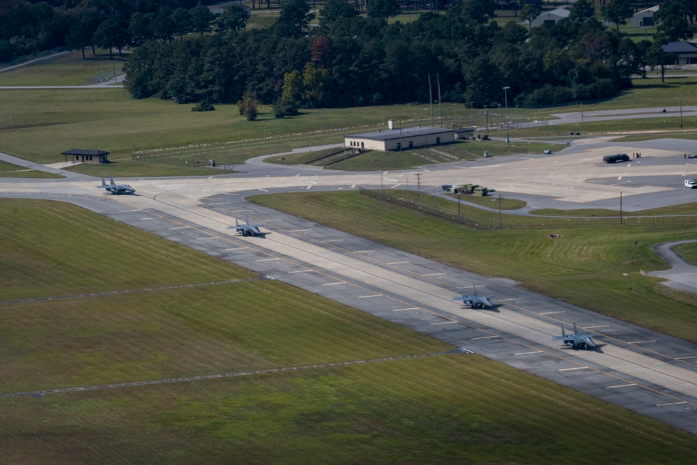 335th FS, 335th FGS return from deployment