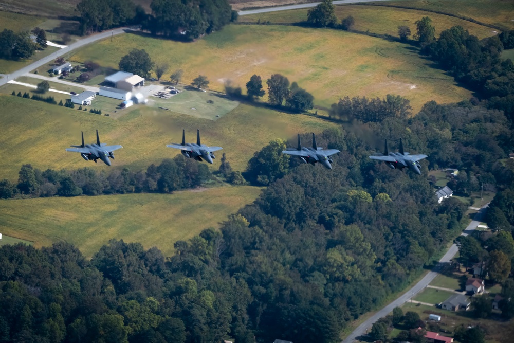 335th FS, 335th FGS return from deployment