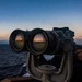 U.S. Sailor Stands A Lookout Watch