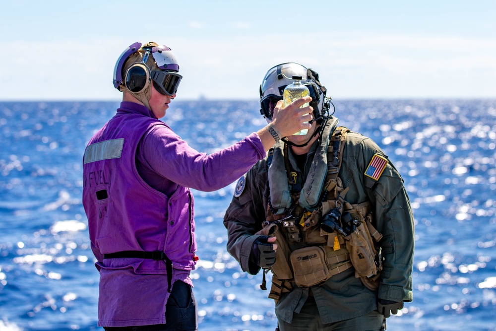 Commander, Carrier Strike Group 12 Visits USS Ramage