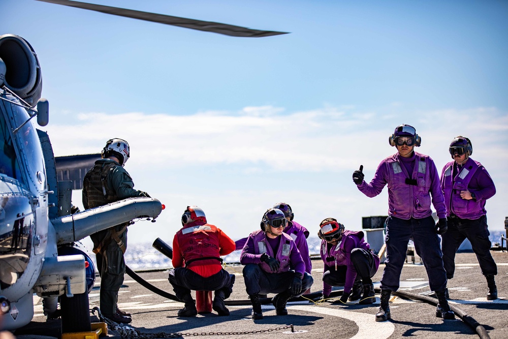 Commander, Carrier Strike Group 12 Visits USS Ramage