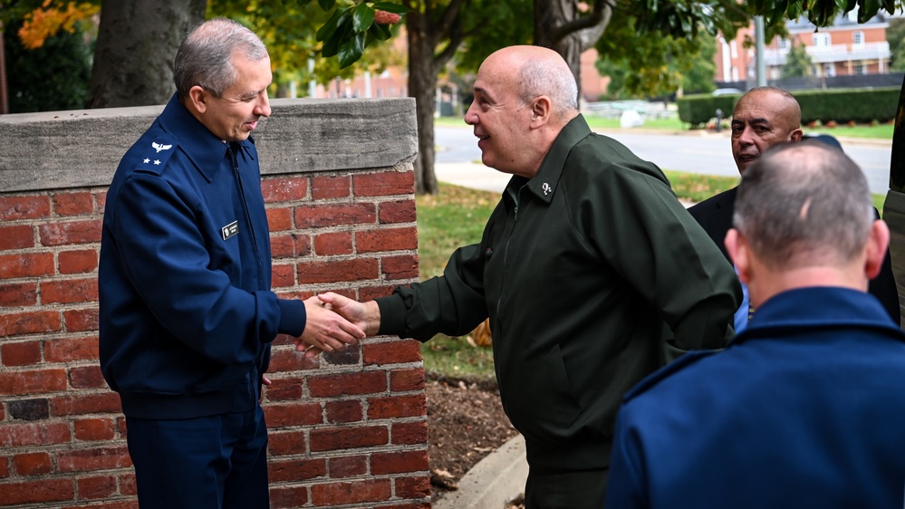 Brazilian Chairman of the Joint Chiefs of Staff Visits the IADC