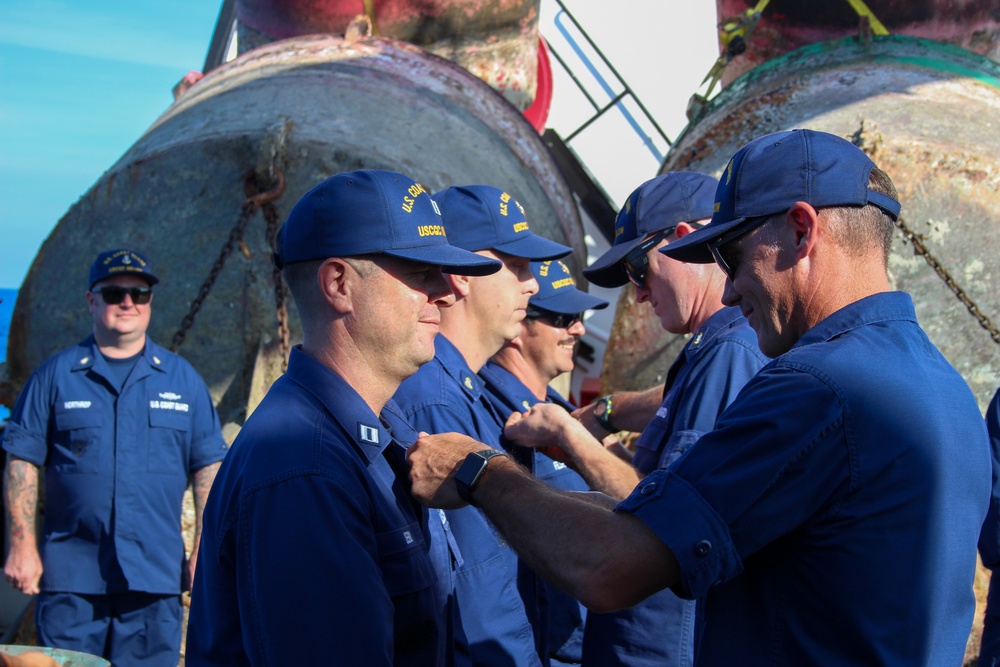 U.S. Coast Guard Cutter Willow recognizes Eight Bells Sea Service Celebration