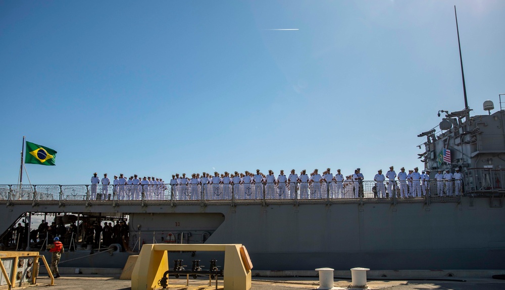 Brazilian Training Ship Pulls into NAVSTA Mayport