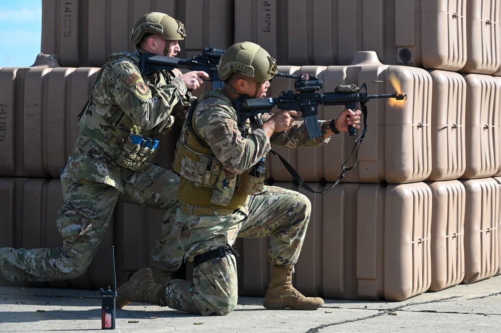 92nd SFS performs combat readiness training, creating mission-ready Airmen