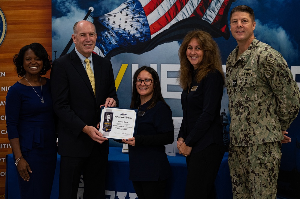 Navy Exchange Lakehurst wins Bingham Award