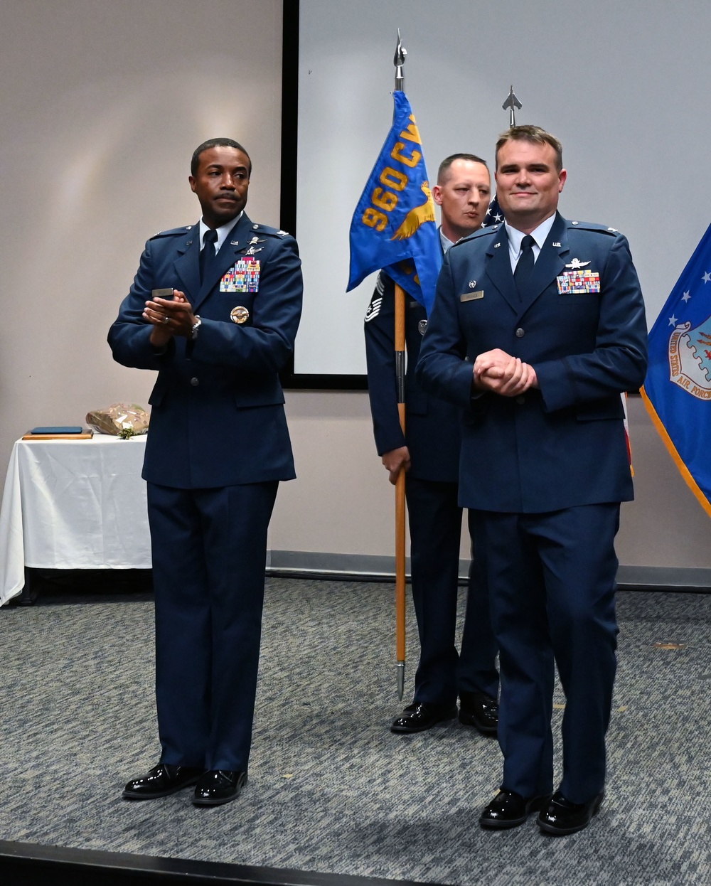 960th COG receives new commander