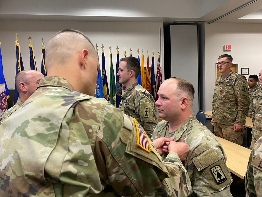 829th Engineer Vertical Construction Company receives the Army Award for Maintenance Excellence 2022
