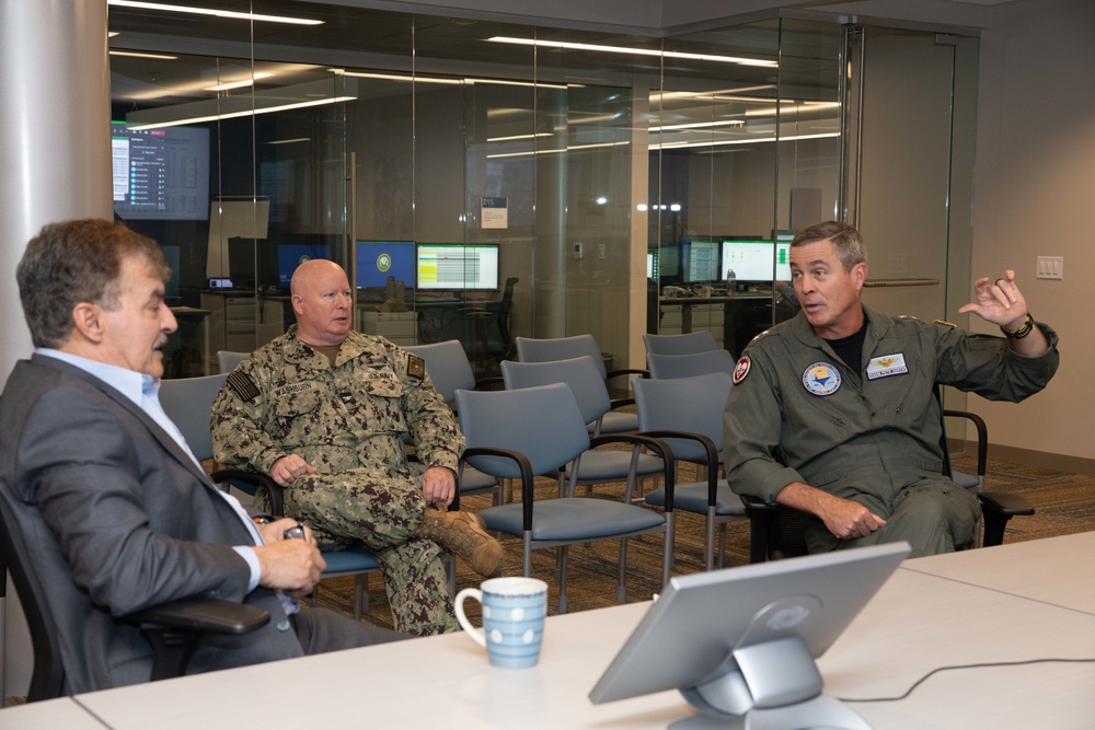 RADM Garvin Visit