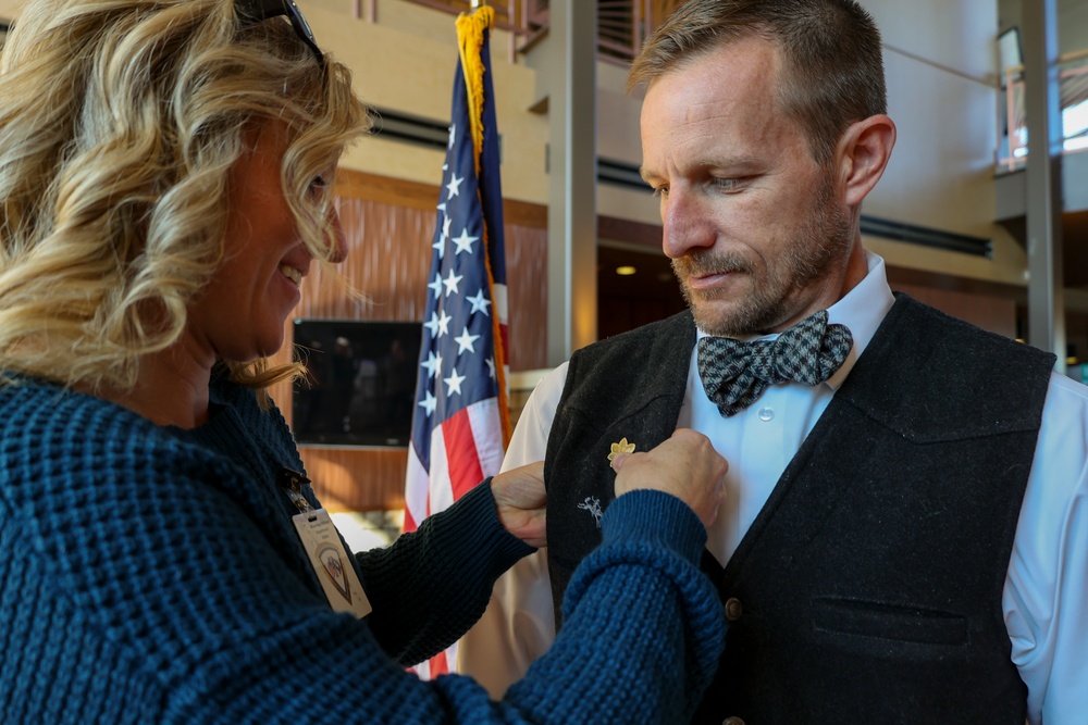 Officer swearing-in ceremony