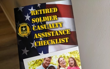 Retired Soldier Casualty Assistance Checklist