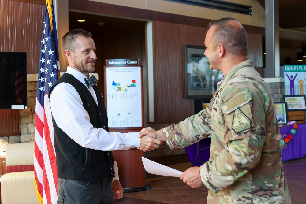 Officer swearing-in ceremony