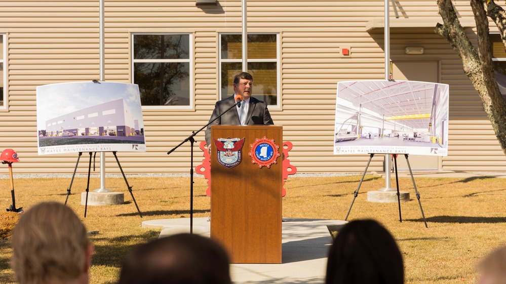 Groundbreaking Ceremony at the Camp Shelby Maneuver Area Training Equipment Site