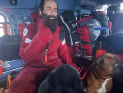 Coast Guard aircrew rescues man, 2 dogs in Freshwater Bay, Alaska [Image 3 of 8]