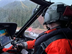 Coast Guard aircrew rescues man, 2 dogs in Freshwater Bay, Alaska [Image 7 of 8]