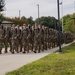 Technical training students marching