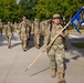 Technical training students marching