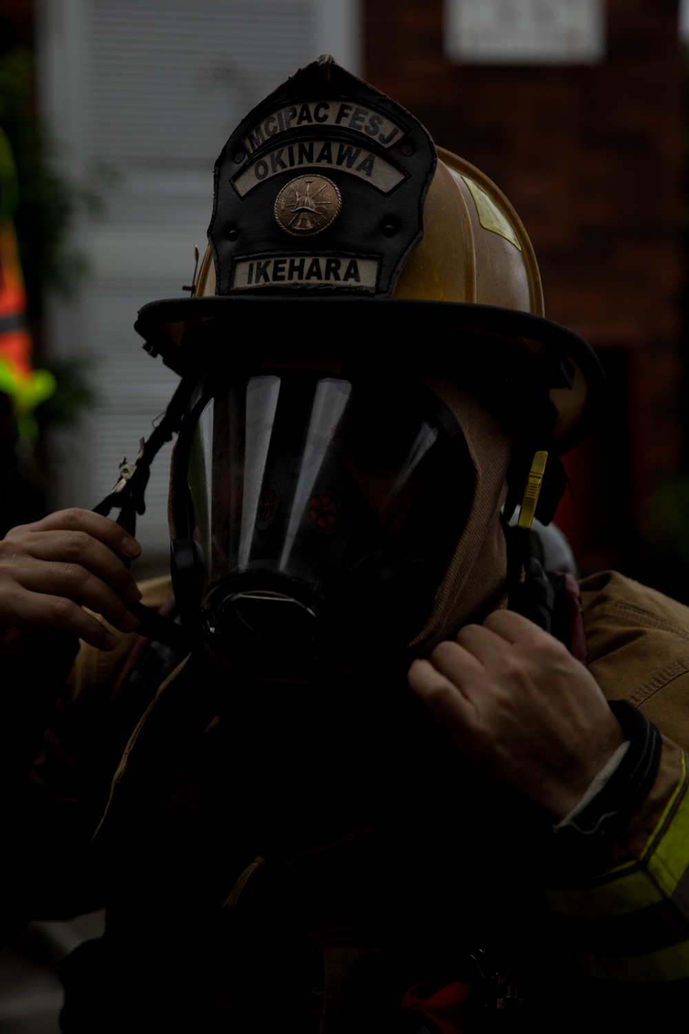 Urasoe Fire Department Rescue Team and MCIPAC Fire and Emergency Services conduct bilateral training