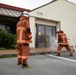 Urasoe Fire Department Rescue Team and MCIPAC Fire and Emergency Services conduct bilateral training