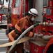 Urasoe Fire Department Rescue Team and MCIPAC Fire and Emergency Services conduct bilateral training