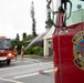 Urasoe Fire Department Rescue Team and MCIPAC Fire and Emergency Services conduct bilateral training