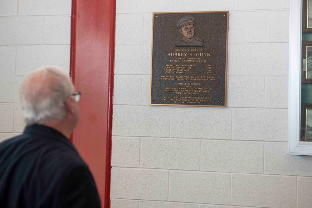 Lt. Cmdr. Aubrey H. Gunn Building Tour