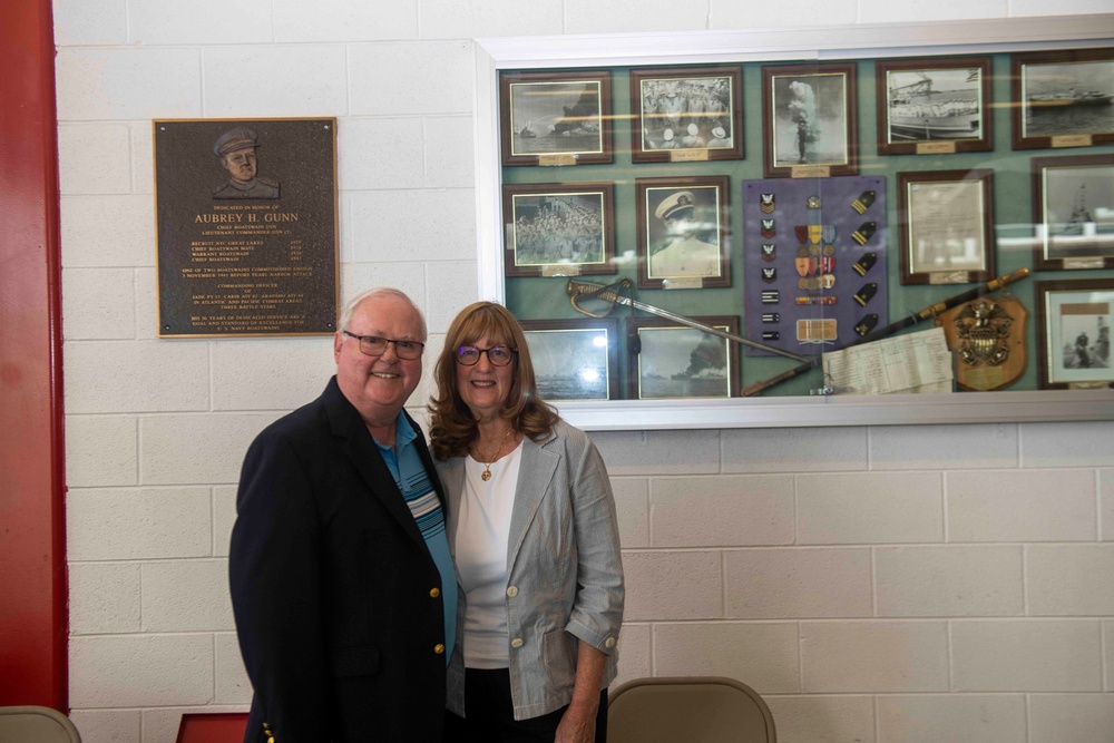 Lt. Cmdr. Aubrey H. Gunn Building Tour