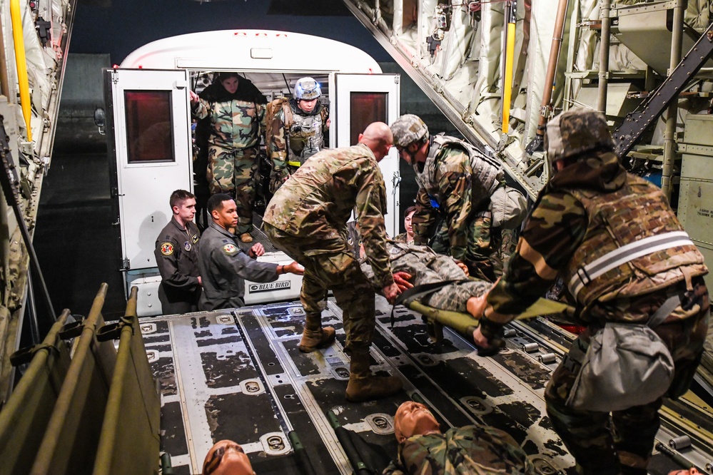 374th MDG conduct aeromedical evacuation ops during SRI