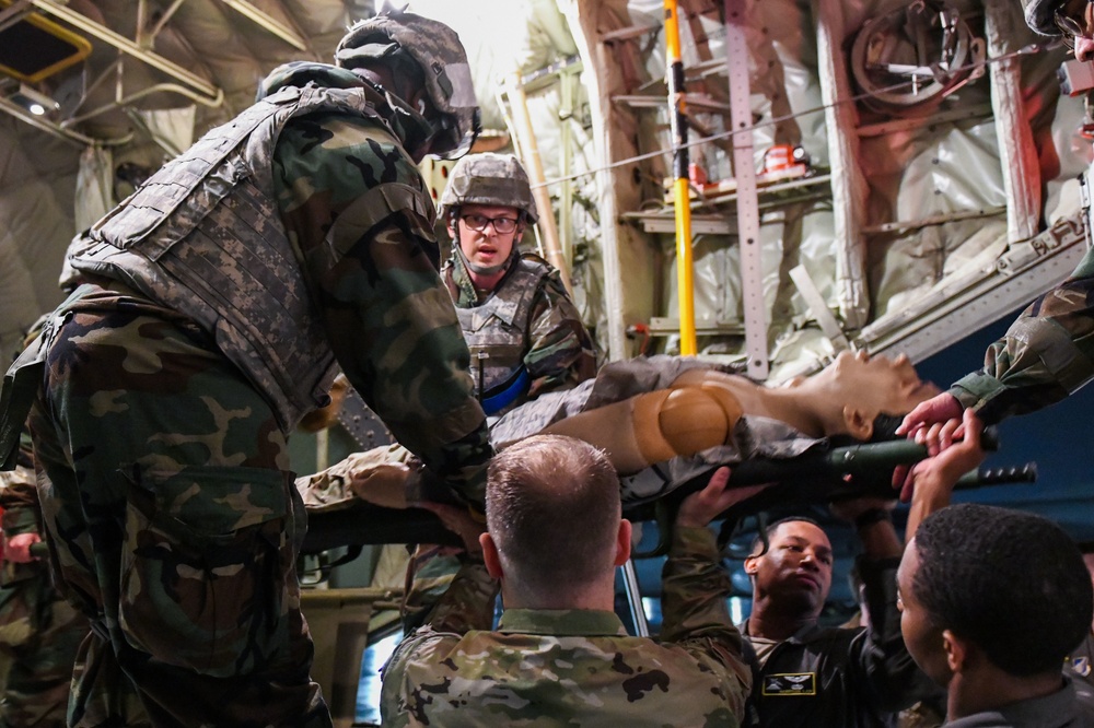 374th MDG conduct aeromedical evacuation ops during SRI