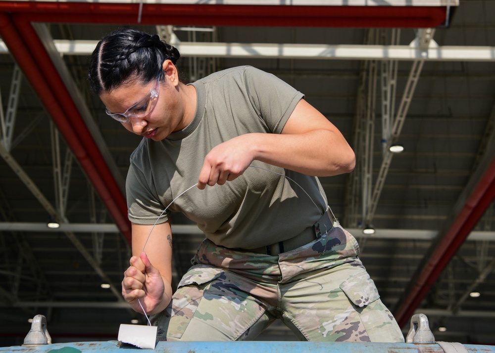 31st FW Airmen participate in 3rd quarter RAGE event