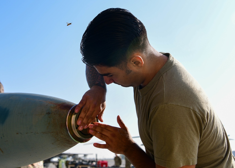 31st FW Airmen participate in 3rd quarter RAGE event