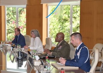 Gen. Langley makes first visit to North Africa as commander