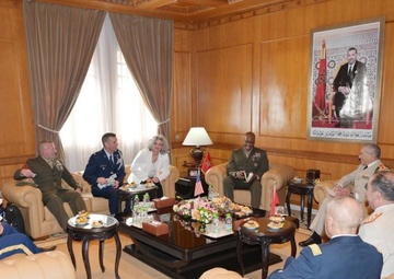 Gen. Langley makes first visit to North Africa as commander