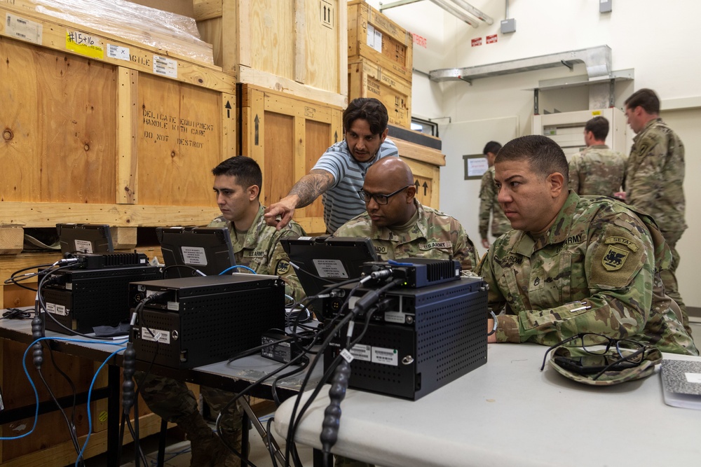 SETAF-AF G6 Transportable Tactical Command Communication Training