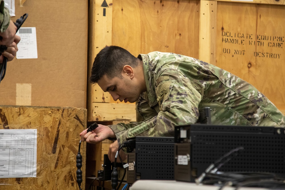 SETAF-AF G6 Transportable Tactical Command Communication training