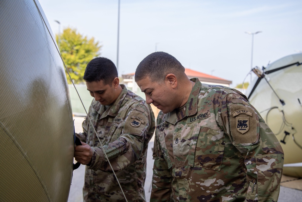 SETAF-AF G6 Transportable Tactical Command Communication training