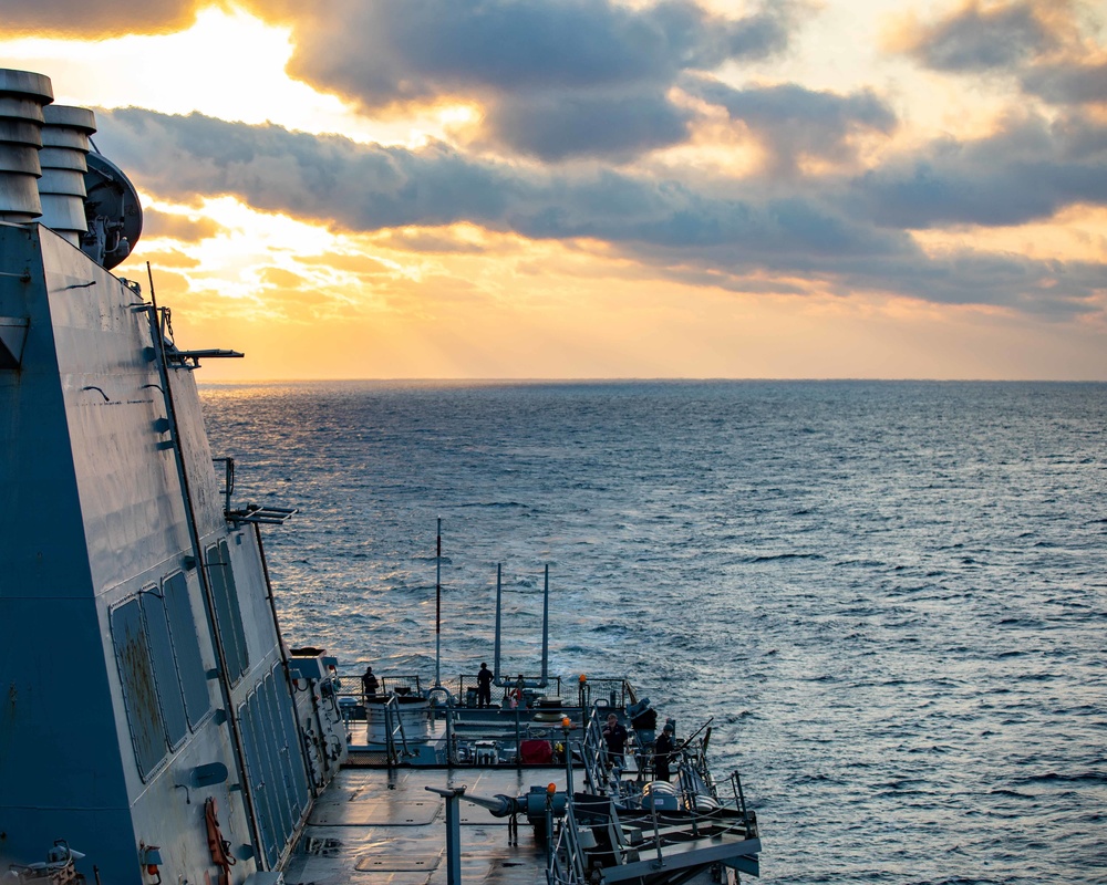 USS Ramage Arrives at Naval Station Mayport