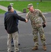 Brig. Gen. Joseph E. Hilbert visits the “Rock”