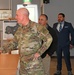 Brig. Gen. Joseph E. Hilbert visits the “Rock”