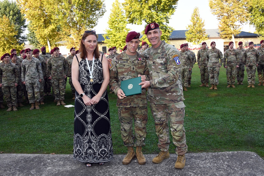 1st Battalion, 503rd Parachute Infantry Regiment, 173rd Airborne Brigade Award Ceremony