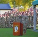 1st Battalion, 503rd Parachute Infantry Regiment, 173rd Airborne Brigade Change of Responsibility Ceremony