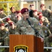 1st Battalion, 503rd Parachute Infantry Regiment, 173rd Airborne Brigade Change of Responsibility Ceremony