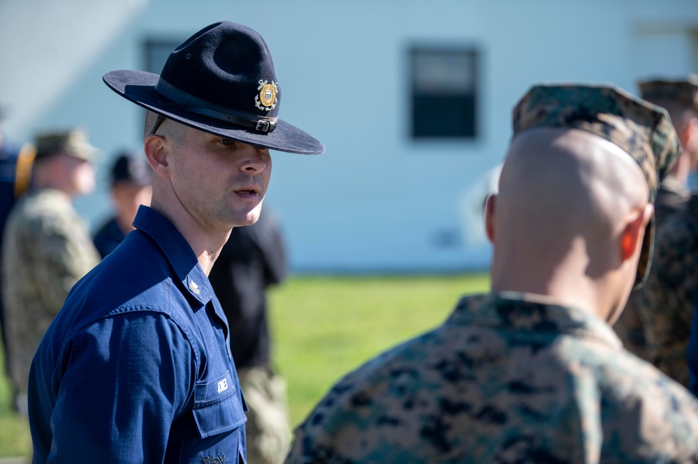 Training Center Cape May hosts the 2022 Drill Instructor Summit as part of the Council on Recruit Basic Training