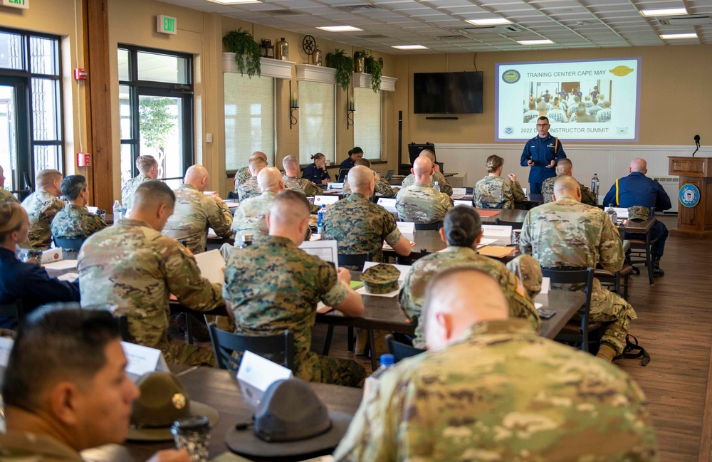 Training Center Cape May hosts the 2022 Drill Instructor Summit as part of the Council on Recruit Basic Training