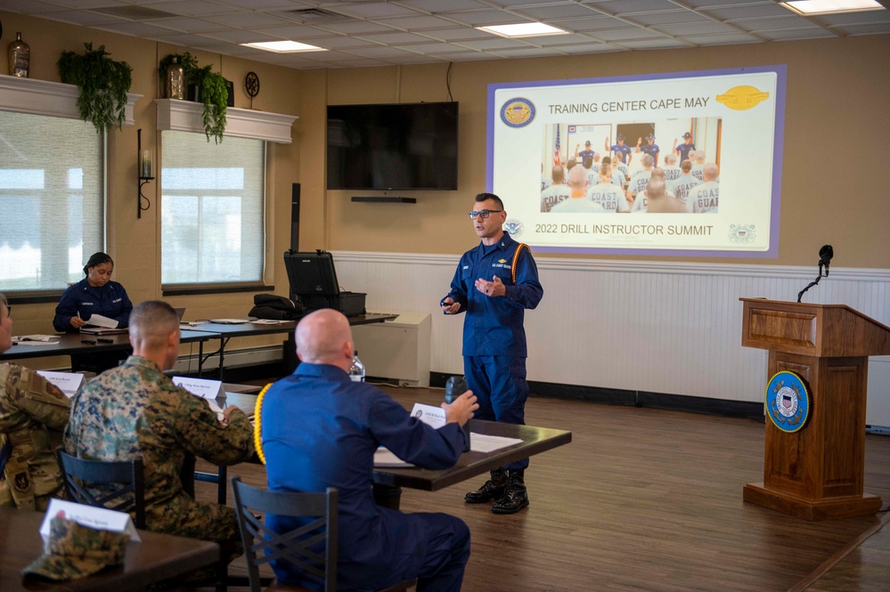 Training Center Cape May hosts the 2022 Drill Instructor Summit as part of the Council on Recruit Basic Training